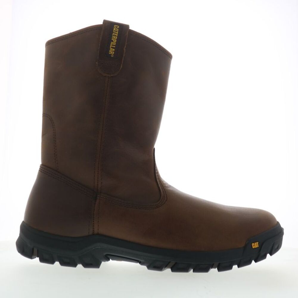 Caterpillar Mens Drawbar Brown Boots (NWT)